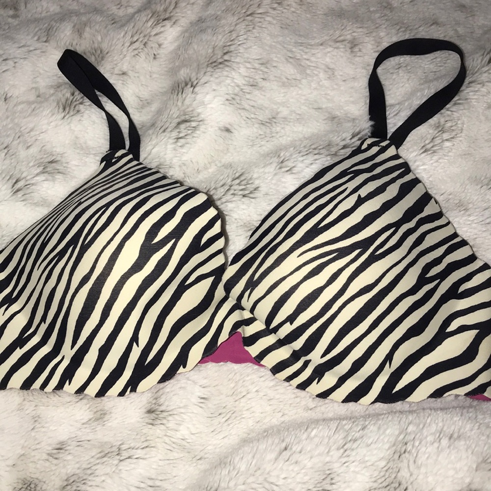 Zebra Print Bra